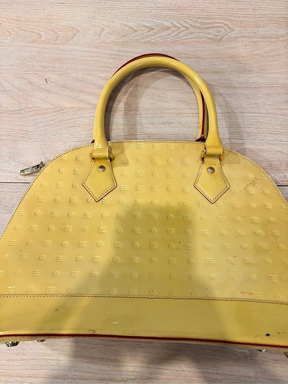 Arcadia Yellow Satchel